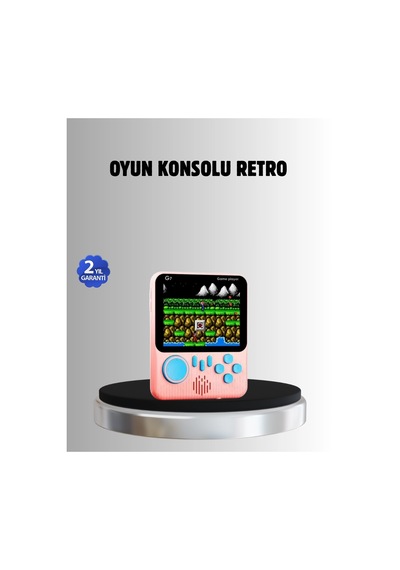 Mey İthalat Retro Oyun Konsolu 3.5 İnç Ekran, 666 Klasik Oyun, Tv Bağlantılı