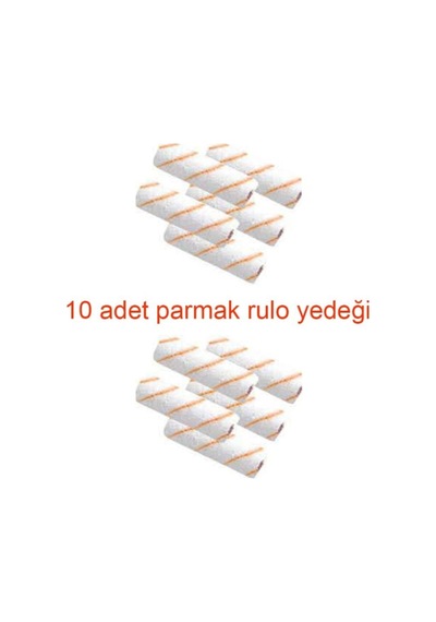 Parmak Rulo Yedek Uç 10 Cm 10 Adet