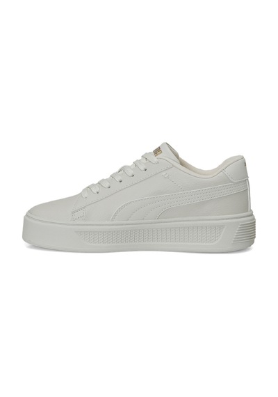 Puma Smash Platform V3 Tdp Beyaz Kadın Sneaker Beyaz-beyaz
