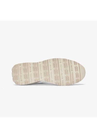 Tommy Hilfiger Tommy Jeans Retro Basket Kadın Beyaz Sneaker Düz En0en02511 Beyaz