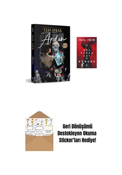 Arden 1 + Ona Kadar Say 2 - Körebe + Okuma Sticker'ları