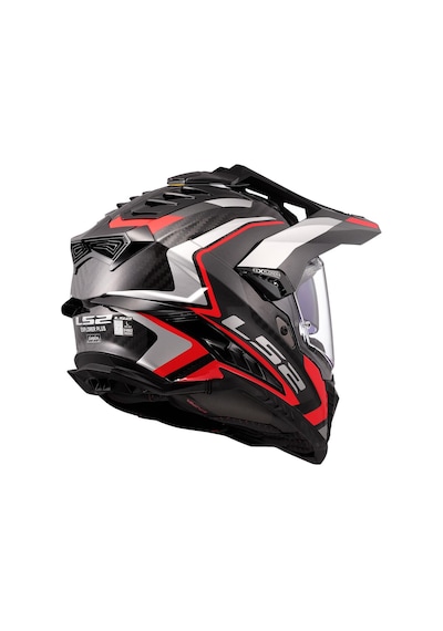 Ls2 Explorer C Karbon Frontıer Iı Kırmızı Kask Kırmızı