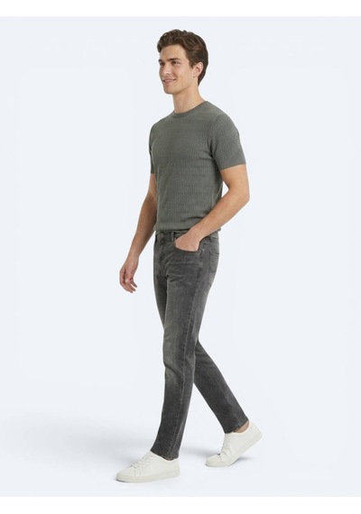 Kip Haki Regular Fit Denim %100 Pamuk Pantolon