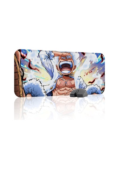 One Piece Kaymaz Dikişli Kauçuk Oyuncu Mousepad V1 - 70x30 Xl Gaming Mouse Pad Fare Altlığı