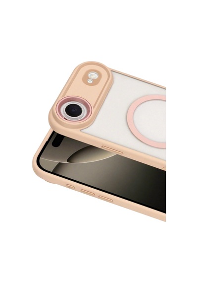 Joko Apple İphone 17 Air Terea Magsafe Kapak - Pembe 0.2M-Çok Renkli