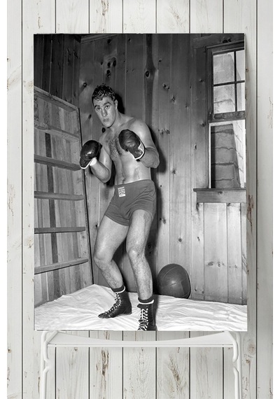 Rocky Marciano Dövüş Posteri
