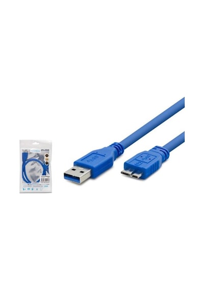 Hadron Hdx7503 Usb 3.0 Harddisk Kablosu 50 Cm Mavi Kdo