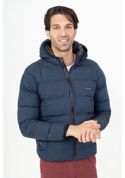 Maraton Sportswear Regular Erkek Kapşonlu Uzun Kol Basic Lacivert Mont 21259-lacivert Lacivert
