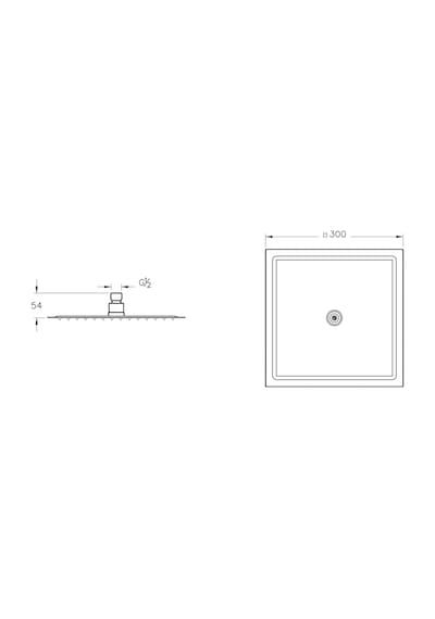 Artema Lite Ls Duş Başlığı 300 Mm Krom A45673 Krom