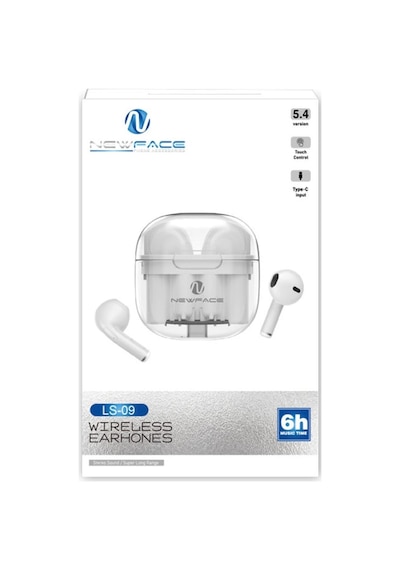 Vintessy Ls-09 Bluetooth 5.3 Tws Kablosuz Airpods Kulaklık - Mavi