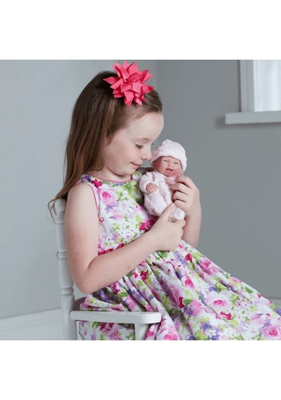 Berenguer Gerçekçi Yenidoğan Oyuncak Mini Kız Bebek 24 Cm - Pembe