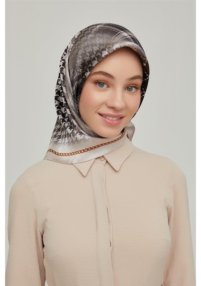 Armine İpek Eşarp Nostalji - 8612-04 Twill - 8128-21