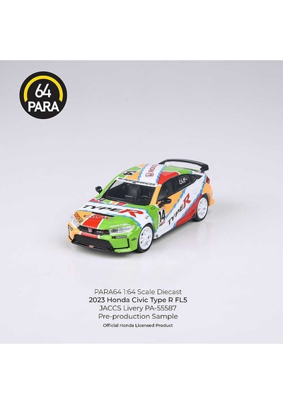 Para64 Honda 2023 Civic Type R Fl5 Jaccs Pa-55587 Çok Renkli