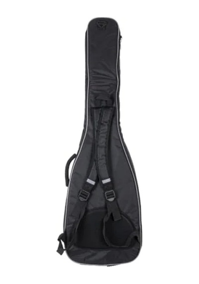 Kaliteli Siyah-gri Bas Gitar Gigbag