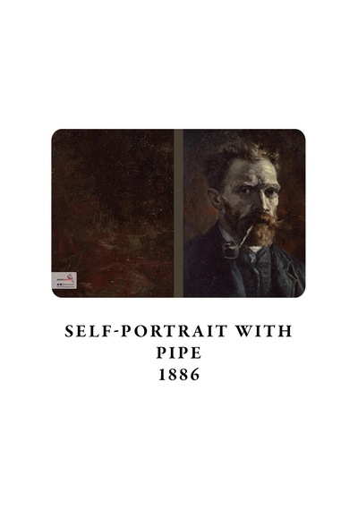 Van Gogh 4'lü Defter Seti 4, Self-portrait Series I, Çizgisiz, 64 Sayfa, 14x21cm