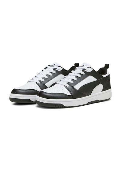 Puma Rebound V6 Low Sneaker Siyah - Beyaz