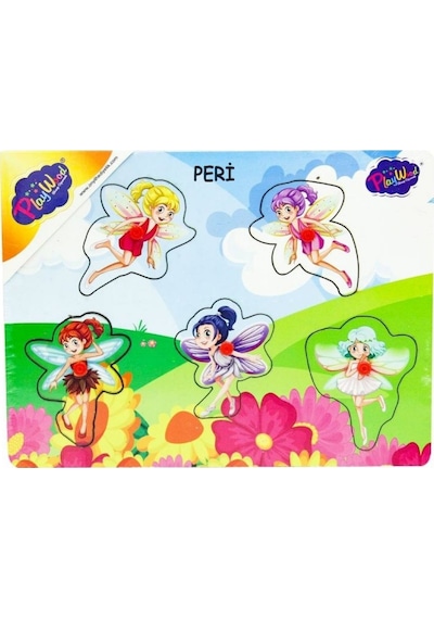159/160 Onyıl Ahşap Tutmalı Peri  Kızı