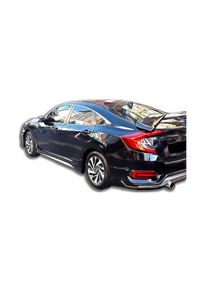 Honda Civic Fc5 2016-2021 Boyasız Plastik Sağ-sol Takım Turbo Marşpiyel