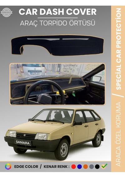 Lada Samara Karbiratörlü 1990-2004 Torpido Örtüsü Torpido Koruma Tam Uyum Araca Özel Kaymaz - 281 Stiloto