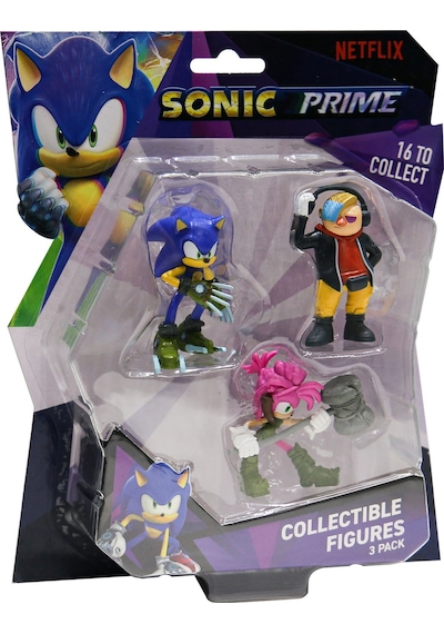 Sonic 3'lü Figür Model 1