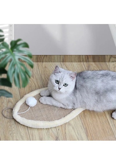 Nursoft Sisal Aşınmaya Dayanıklı Kedi Tırmalama Oyuncağı 34 x 34 CM