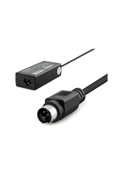 Büro Ev Ofis Cihazı İçin 24v 2.5a 60w 3pın Siyah Yazar Kasa Pos Cihazı Adaptörü