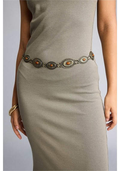 Defacto Bodycon Vücudu Saran Dik Yaka Modal Kısa Kollu Maxı Elbise H0862ax26aukh207 Haki-kh207