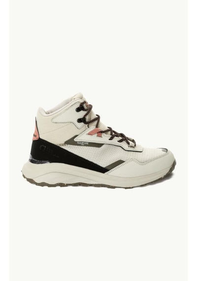 Jack Wolfskin 4059651 6260 Dromoventure Texapore Mid W Dusty Grey Kadın Outdoor Bot Bej
