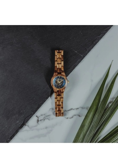 Woodwatch Ww-au-2kbg Roamer Ahşap Erkek Kol Saati 33 Mm