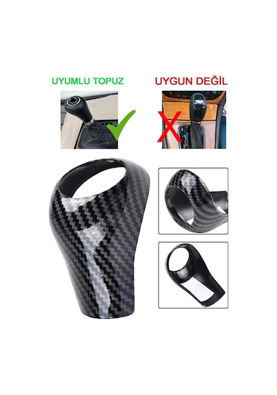 Mercedes Vites Topuz Karbon Kaplama W204 W212 W207 Diğer