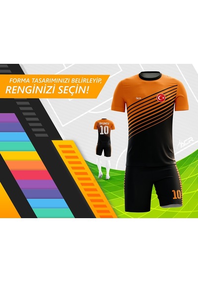Acr Giyim Kişiye Özel Futbol Forması Level Modeli