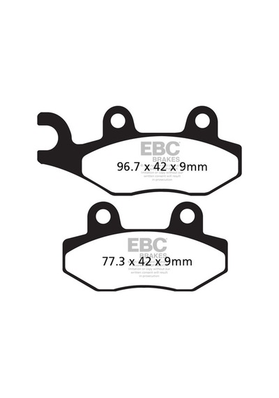 Ebc Sfa228 Peugeot 125 Django Fren Balatası Uyumlu