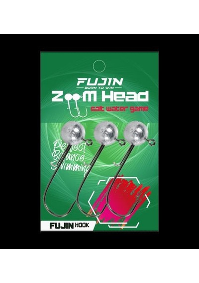 Fujin Zoom Head 2/0 Jighead G