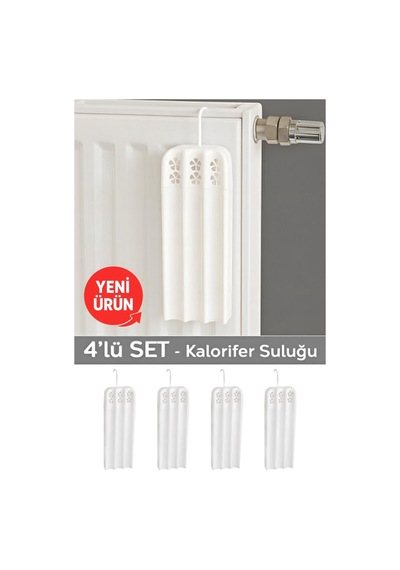 4 Adet Kalorifer Suluğu - Oda Ortam Nemlendirici Petek Suluğu Beyaz Tr Diğer