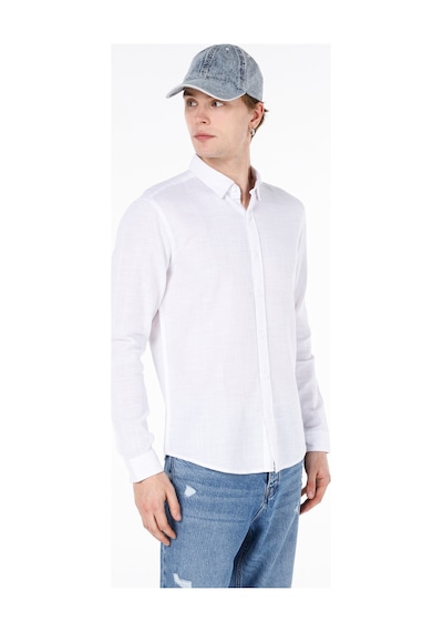 Colin's Colins Beyaz Erkek Gömlek U.kol Cl1066755 Q1.v1 Wht Beyaz