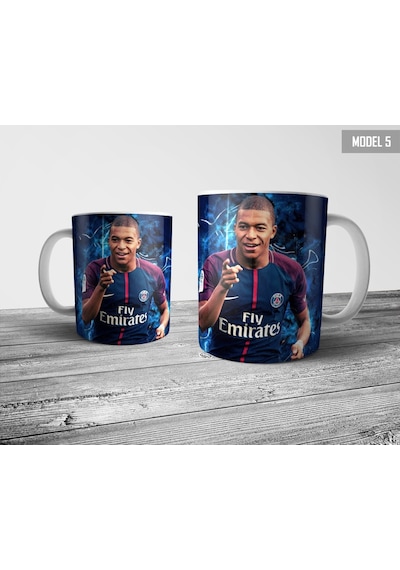 Paris Saint Germain Psg Neymar Mbappe Cavani Di Maria Kupa Bardak
