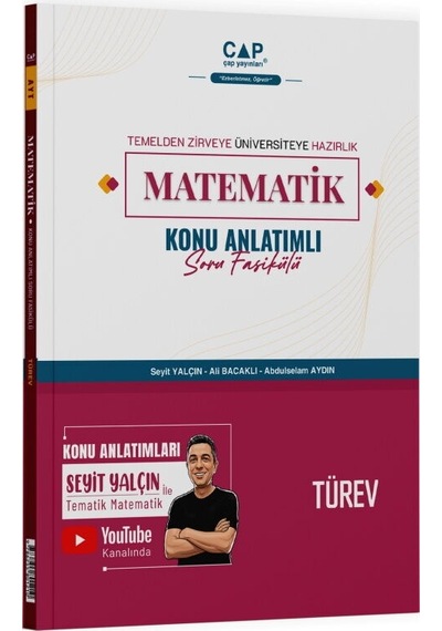 Çap Yayınları Matematik Türev Konu Anlatımlı Soru Fasikülü