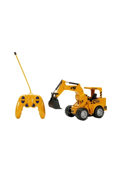 4490 Sun-rst-snc-r/c İş Makinesi Ekskavatör F/f Işıklı 3.7v.usb Çok Renkli