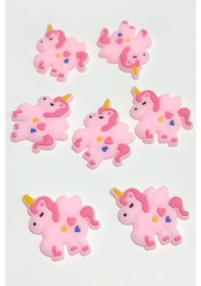 Zenviac456 Uncrn Silikonlu Figür 1 Adet Zenviac45678 Pembe