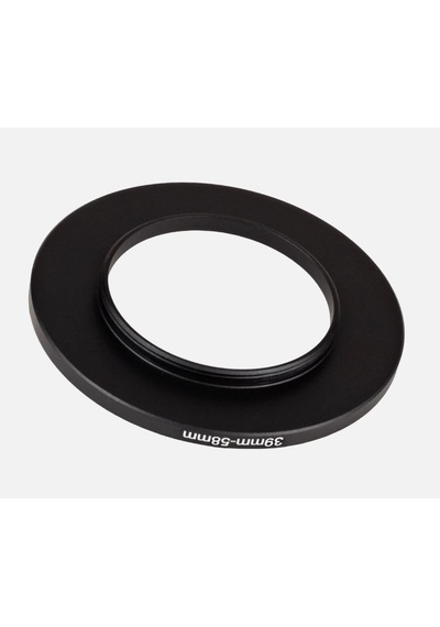 39mm 58mm Step-up Ring Adaptör 39mm Lens İçin 58mm Filtre Dönüştürücü Halka Uv, Cpl, Nd Filtre Uyumlu
