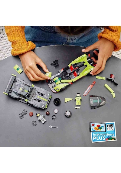 LEGO® Speed Champions 76910 Aston Martin Valkyrie Amr Pro And Aston Martin Vantage Gt3 592 Parça