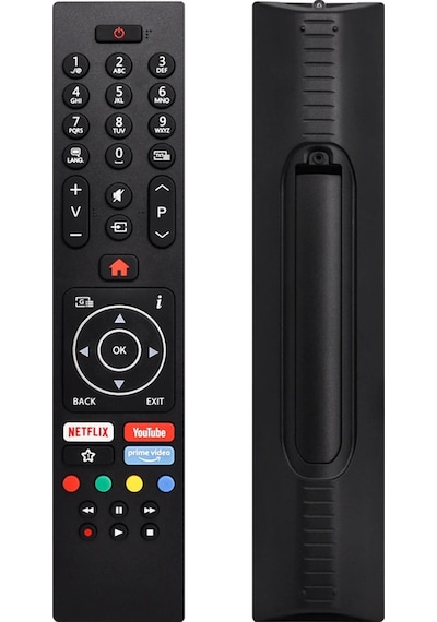 Regal Seg Uyumlu Turn Led Tv Kumandası - Netflix, Youtube, Primevideo Tuşlu Uzaktan Kumandalar