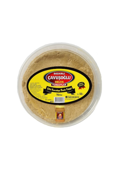 Bozkırlı Çavuşoğlu Çifte Kavrulmuş Bozkır Tahinli Helva 500 G