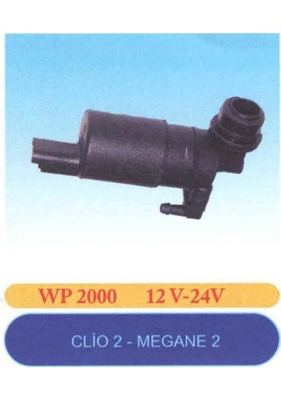EMA-MFK WP2000 Su Fıskiye Motoru CLIO II Megane II / 207 Partner II / Berlingo II Tek Çıkıs
