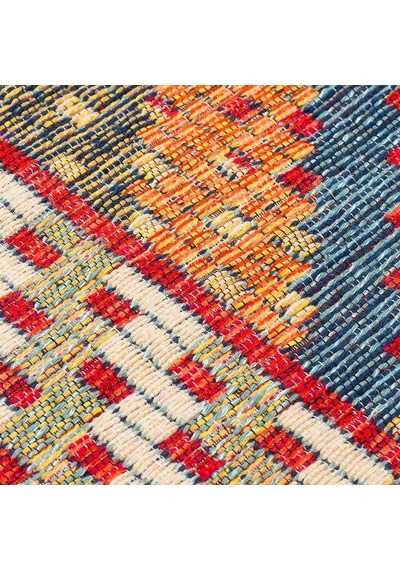 Hoom Rugs Vgt 10 Red Yıkanabilir Çift Taraflı Halı