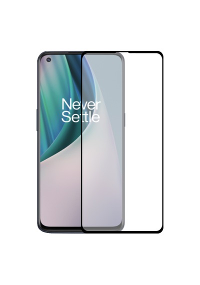 OnePlus Nord N10 ile Uyumlu Tam Kaplayan Temperli Cam Ekran Koruyucu