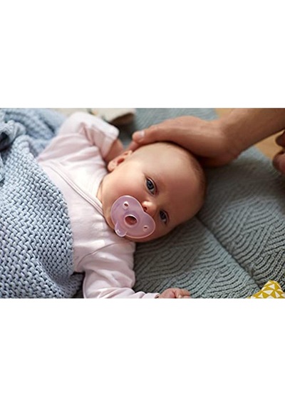 Scf099/22 Soothie 0-6 Ay İkili Paket Pembe Açık Pembe Emzik Renkli