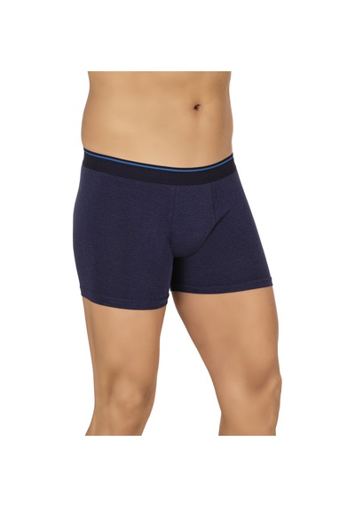 Özkan Underwear Özkan 11256 3'lü Paket Erkek Premium Kumaş Modal Pamuklu Esnek Yumuşak Boxer Şort Lacivert
