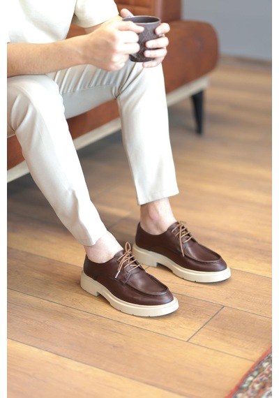 Lfr-f046 Derı Merdane Ayakkabı Kahve Kahve Lfr-f046 Derı Merdane Ayakkabı Kahve Kahve