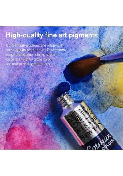 0303076 Cotman Aquarellfarbe, Ausgezeichnete Transparenz, Farbkraft Und Verarbeitungseigenschaften, 8 Ml Tube, Umbra Gebrannt